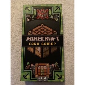 Mattel Games Minecraft Card Game 2015 AGes 8+ 2-4 Players